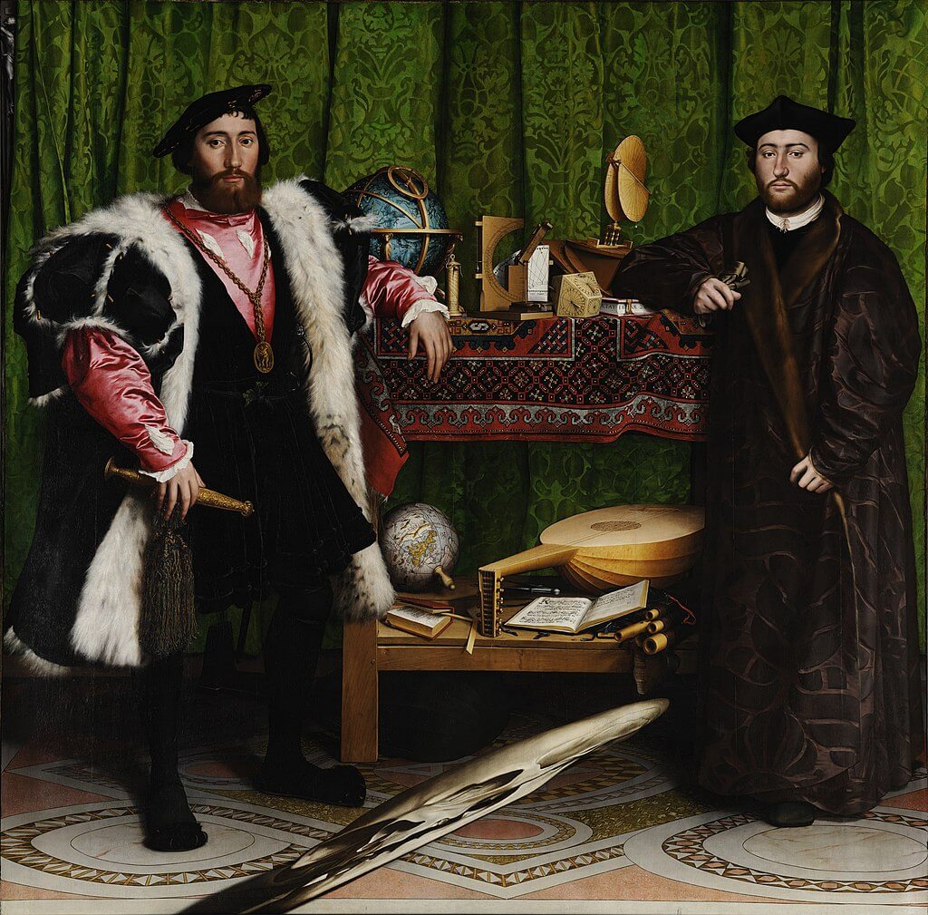 Ambasadorowie (The Ambassadors) - Hans Holbein the Younger