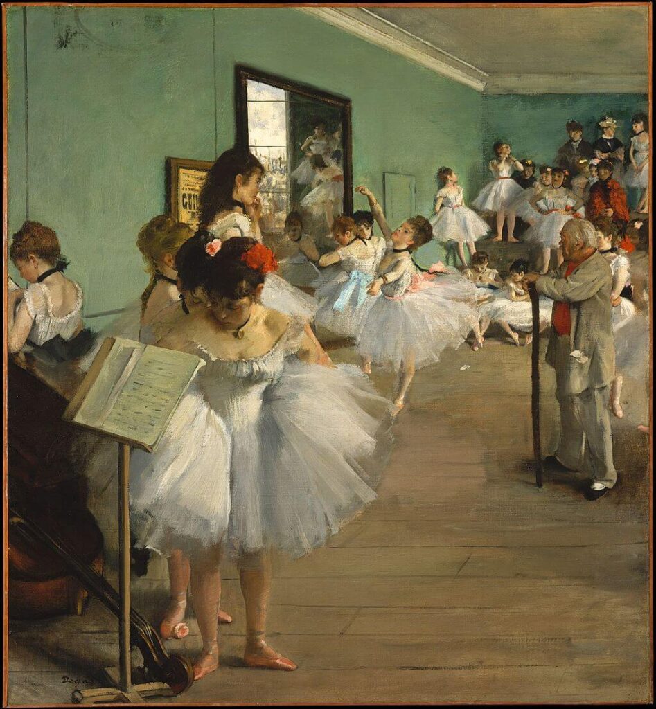 Lekcja tańca (The Dance Class) - Edgar Degas
