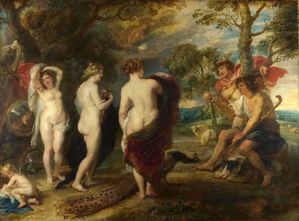 Sąd Parysa (The Judgment of Paris) - Peter Paul Rubens