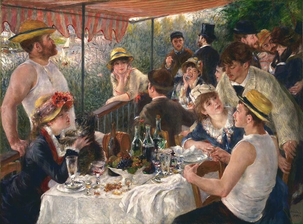 Śniadanie wioślarzy (Luncheon of the Boating Party) - Pierre-Auguste Renoir
