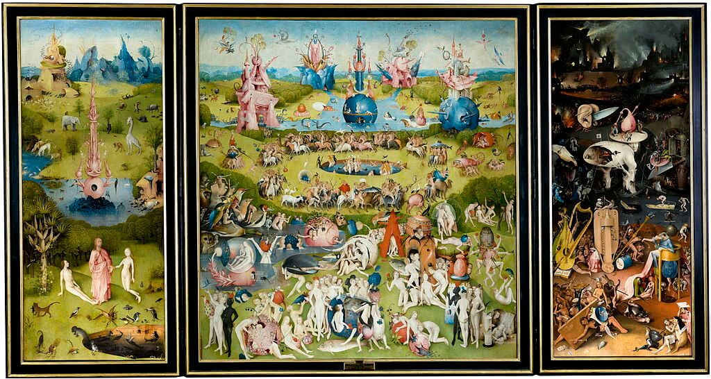 Ogród rozkoszy ziemskich (The Garden of Earthly Delights) - Hieronymus Bosch