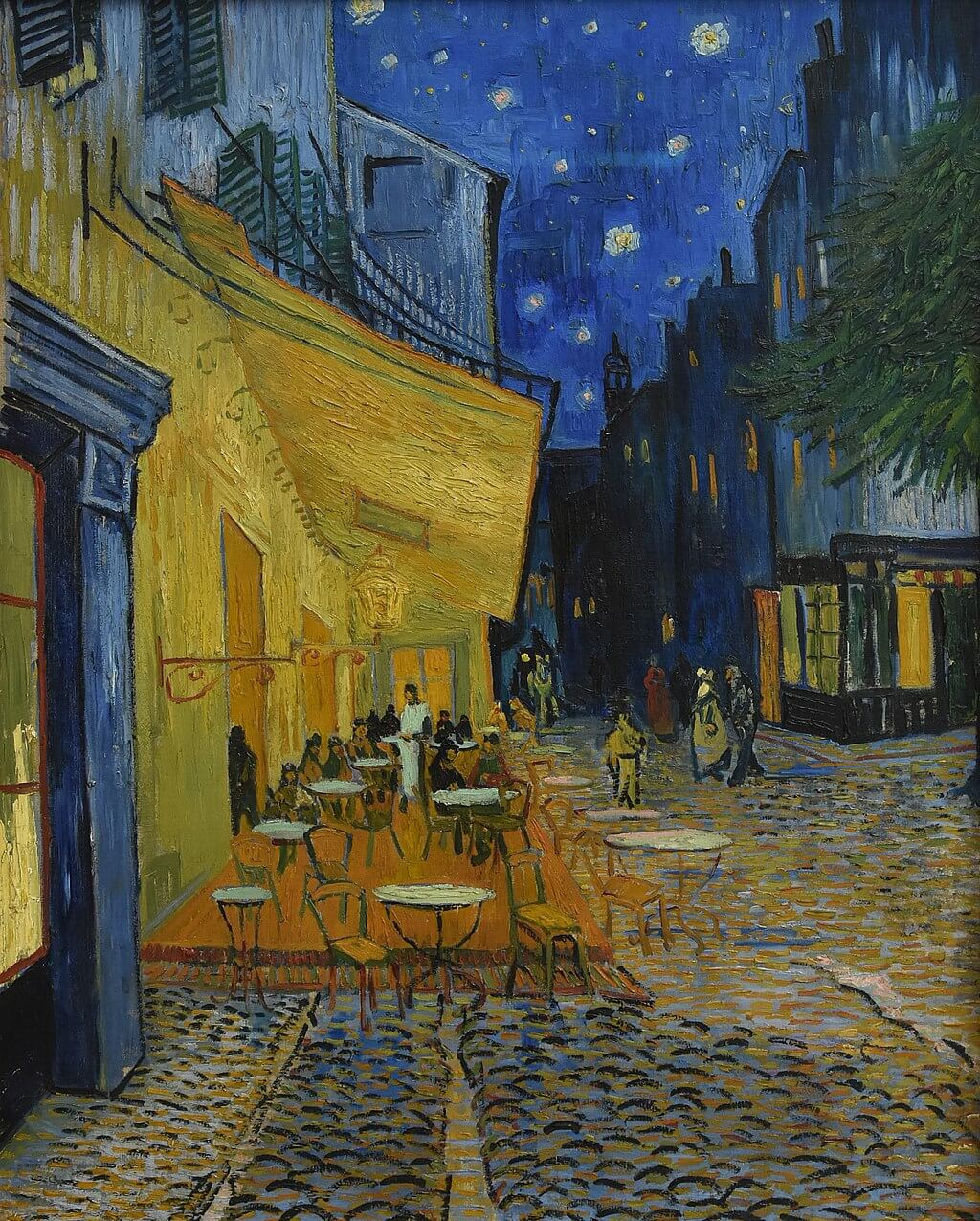 Taras kawiarni w nocy (Café Terrace at Night) - Vincent van Gogh