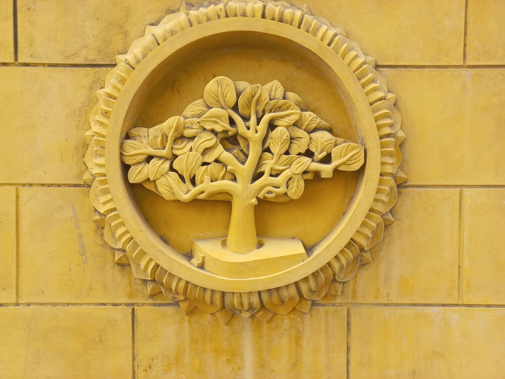 Drzewo - symbol na ścianie