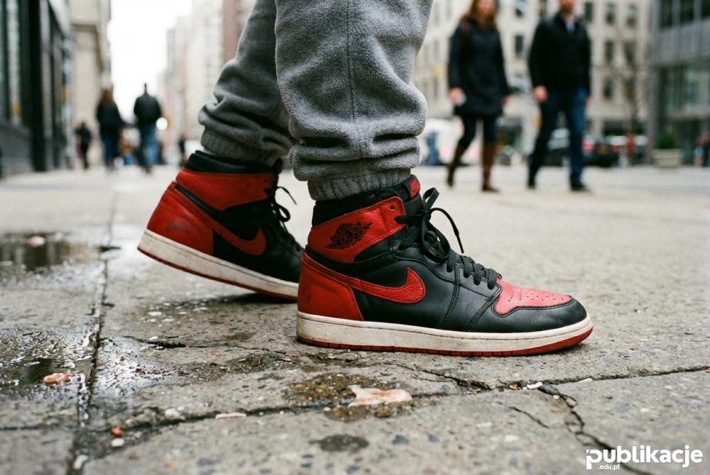 buty sportowe jordan styl uliczny