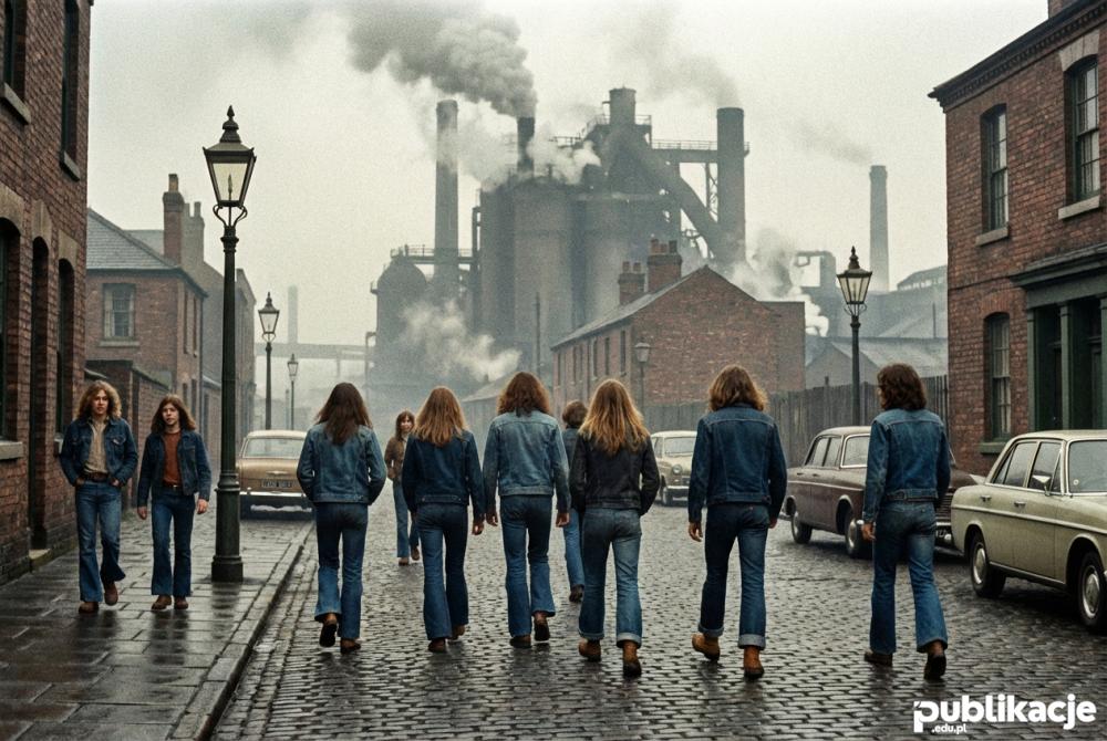 początki subkultury metalowej birmingham lata 70