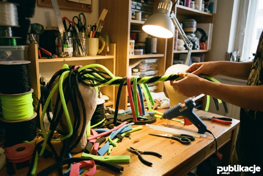 robienie stroju cybergoth diy