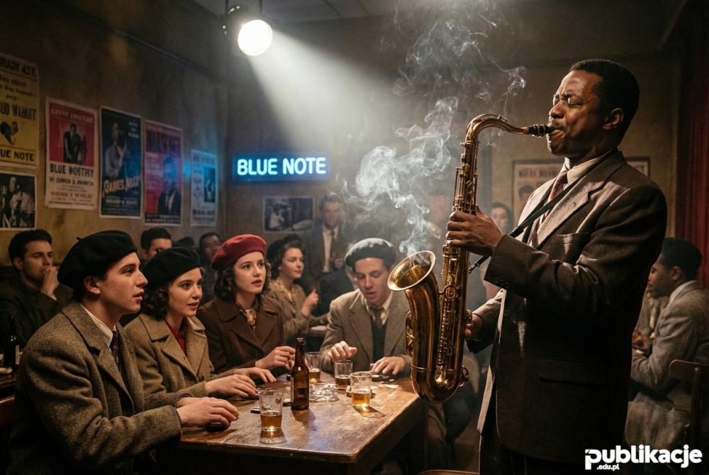 Koncert jazzowy w klubie lata 50