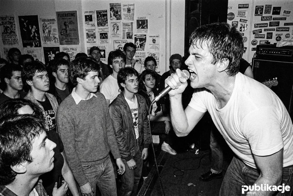 Koncert emotional hardcore lata 80 Waszyngton