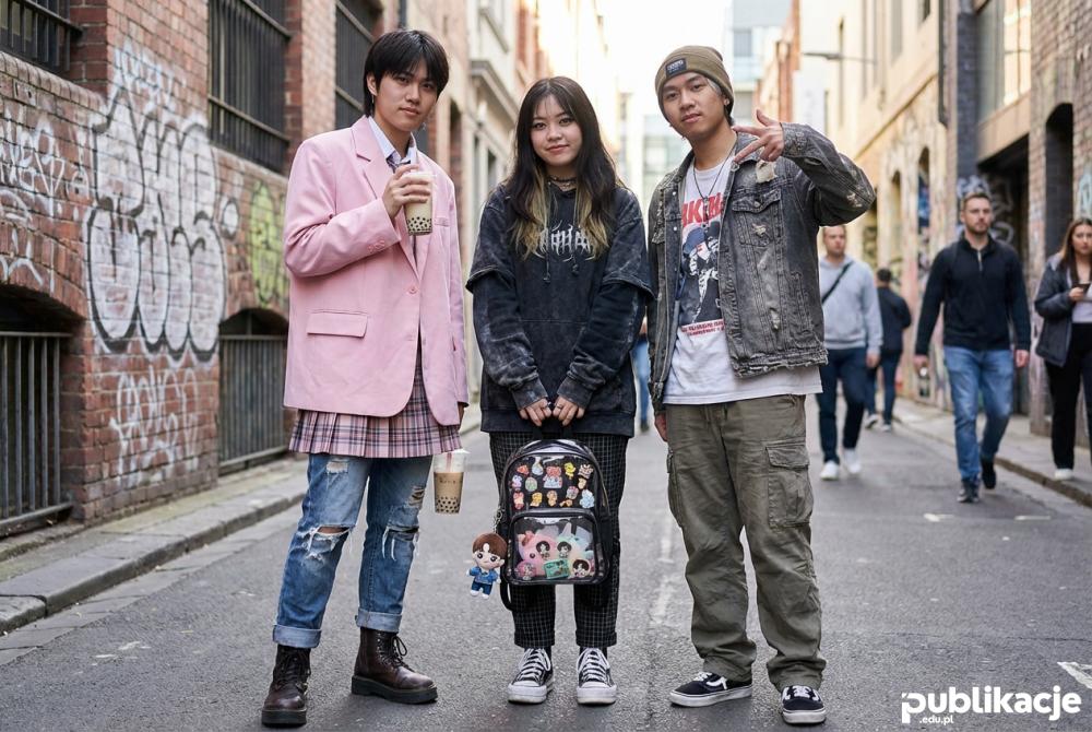 Moda uliczna inspirowana stylem K-pop