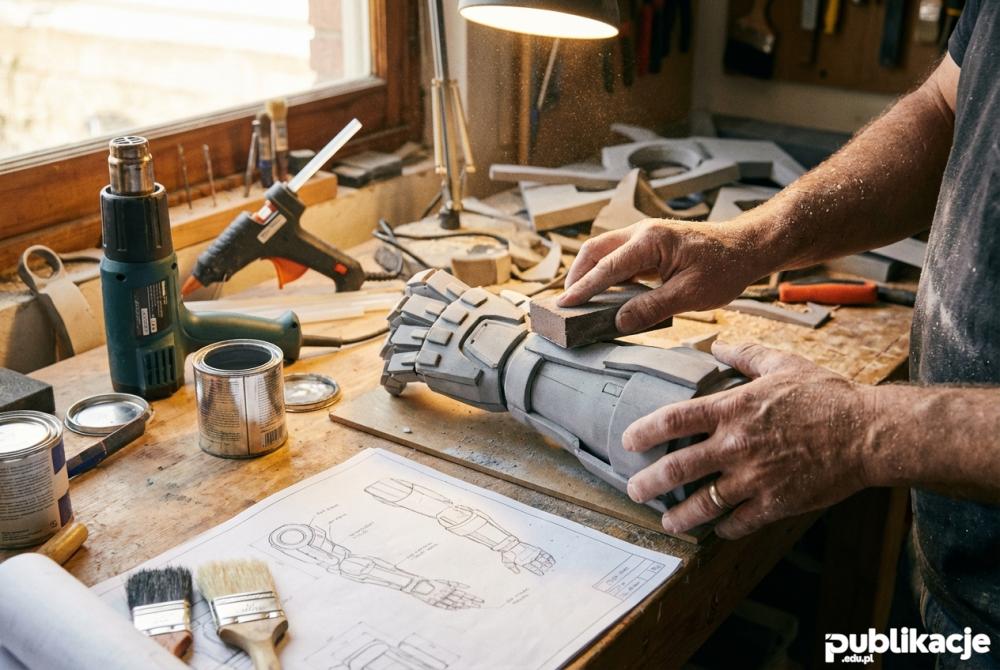 Warsztat cosplayera obróbka pianki eva i narzędzia