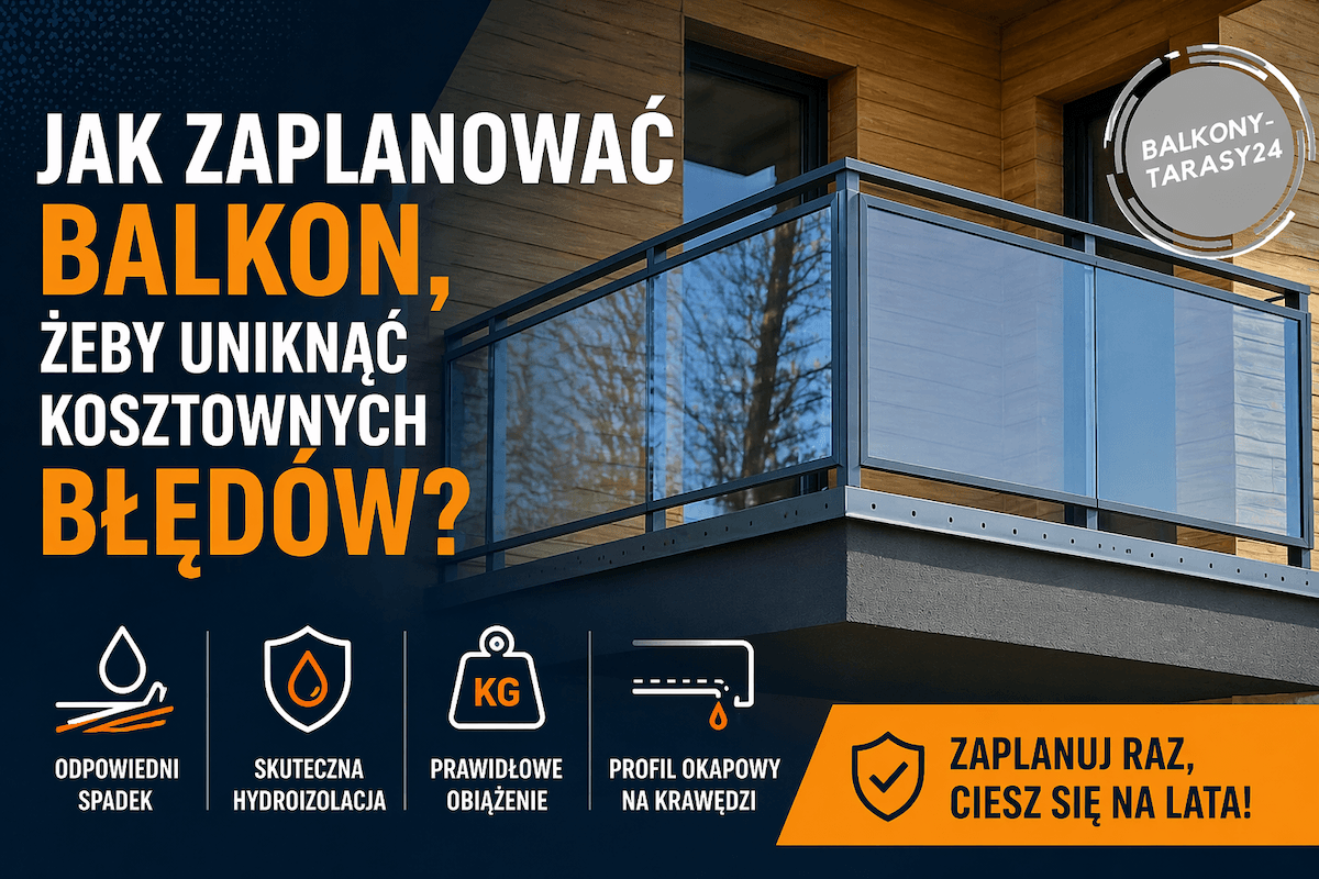 Grafika, planowanie remontu balkonu